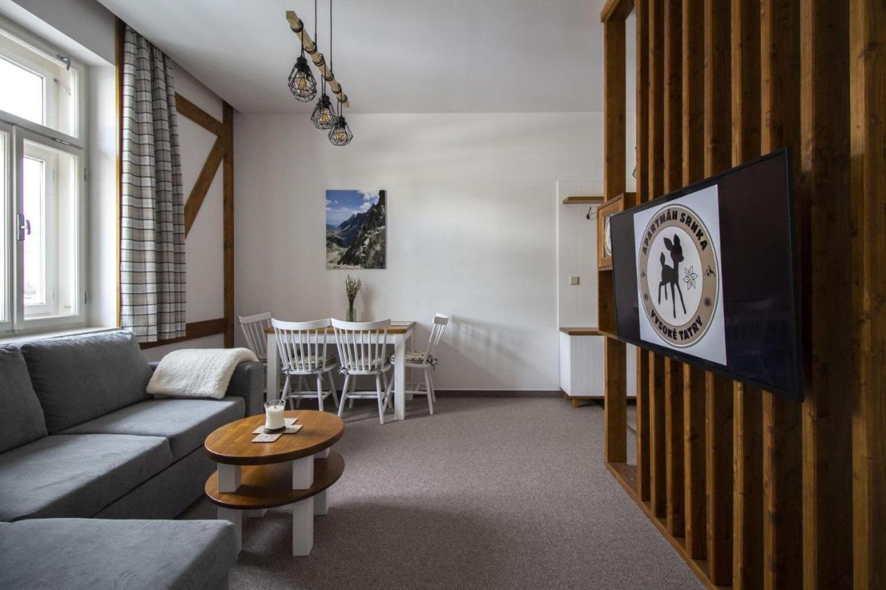 Apartman Srnka S Vyhladom Na Високе-Татри Экстерьер фото